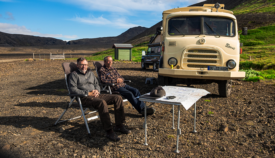 Camping Island Oldtimer